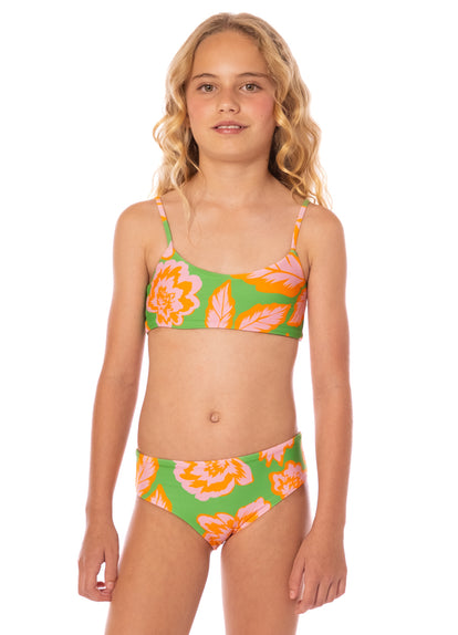  Maaji Sunset Petals Utah Girls Bikini Set 