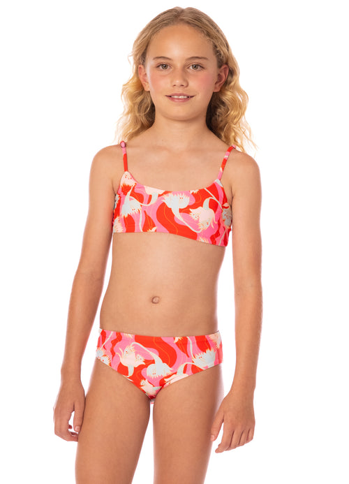 Main image -  Maaji Floral Rush Utah Girls Bikini Set 