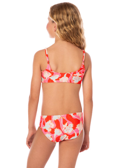 Thumbnail - Maaji Floral Rush Utah Girls Bikini Set  - 2