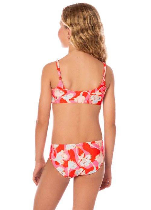 Hover image -  Maaji Floral Rush Utah Girls Bikini Set 
