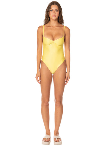 Thumbnail - Foto de Sunbeam Glow Shamrock Cheeky Cut Underwire One Piece by Maaji - Enteros - Vestidos de Baño - 6