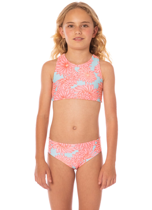 Main image -  Maaji Tropical Bloom Seastar Girls Bikini Set 