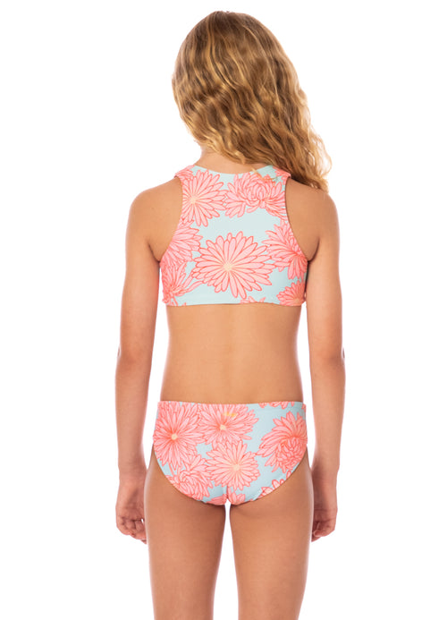 Hover image -  Maaji Tropical Bloom Seastar Girls Bikini Set 