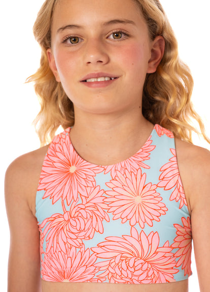  Foto de Tropical Bloom Seastar Girls Bikini Set by Maaji - Vestidos De Baño Para Niñas - Niñas