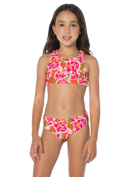 Thumbnail - Foto de Under The Pink Moon Seastar Girls Bikini Set by Maaji - Vestidos De Baño Para Niñas - Niñas - 1