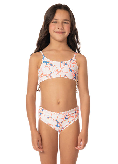  Foto de Island Flora Pear Girls Bikini Set by Maaji - Vestidos De Baño Para Niñas - Niñas