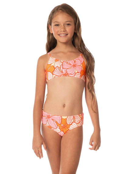  Foto de Retro Bloom Pear Girls Bikini Set by Maaji - Vestidos De Baño Para Niñas - Niñas
