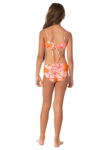  Foto de Retro Bloom Pear Girls Bikini Set by Maaji - Vestidos De Baño Para Niñas - Niñas
