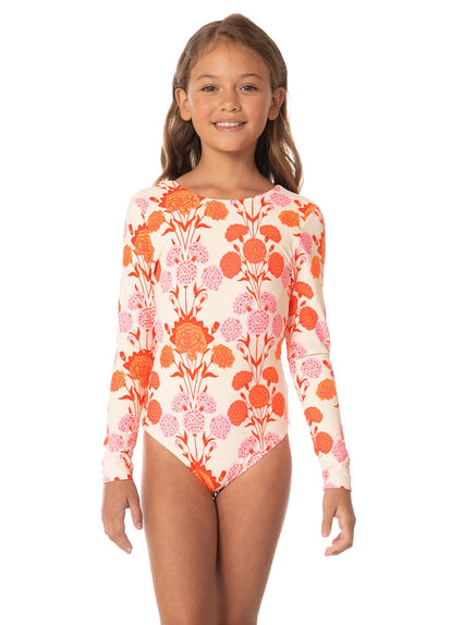 Thumbnail - Foto de Petal Spell Oiwa Girls One Piece Set by Maaji - Vestidos De Baño Para Niñas - Niñas - 1