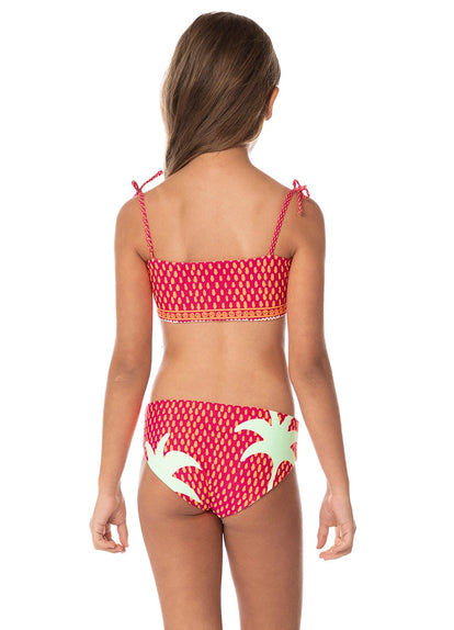 Thumbnail - Foto de Funky Palms Belly Girls Bikini Set by Maaji - Vestidos De Baño Para Niñas - Niñas - 2