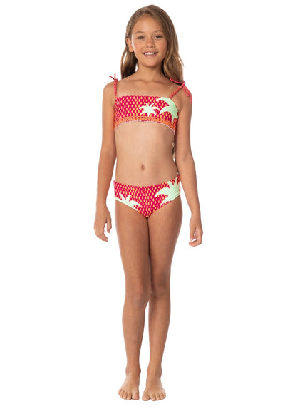  Foto de Funky Palms Belly Girls Bikini Set by Maaji - Vestidos De Baño Para Niñas - Niñas