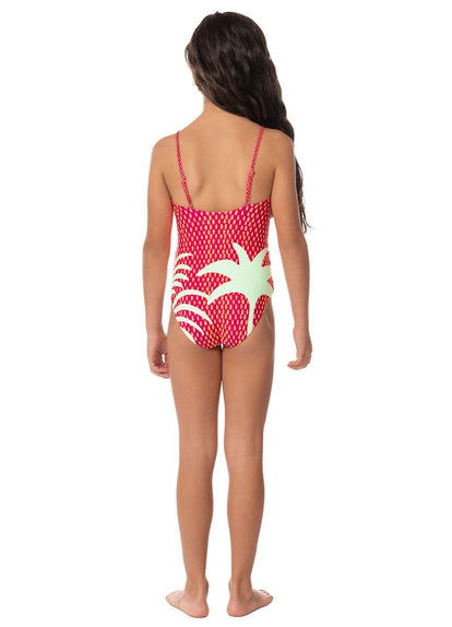 Thumbnail - Foto de Funky Palms Eagle Girls One Piece Set by Maaji - Vestidos De Baño Para Niñas - Niñas - 6