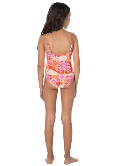Thumbnail - Foto de Hidden Lagoon Eagle Girls One Piece Set by Maaji - Vestidos De Baño Para Niñas - Niñas - 4