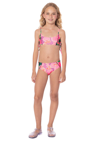  Maaji Blush Floral Seychelles Girls Bikini Set 