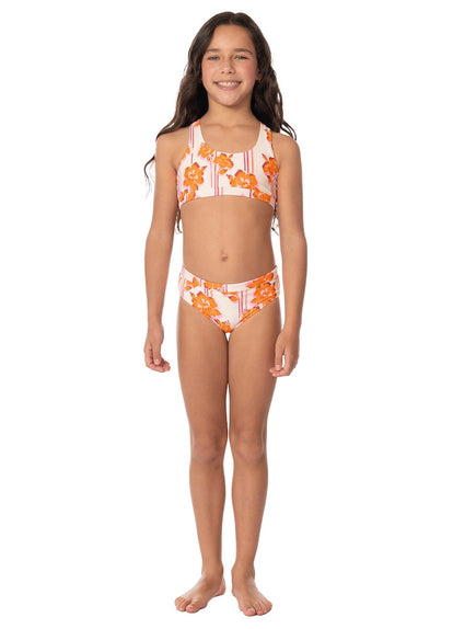  Foto de Afterglow Mood Grape Girls Bikini Set by Maaji - Vestidos De Baño Para Niñas - Niñas