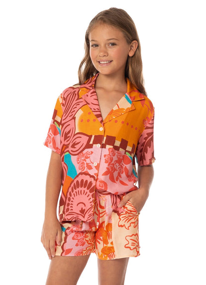  Foto de Cosmic Tropic Little Noise Girls Shirt by Maaji - Pantalonetas Para Niños - Niños