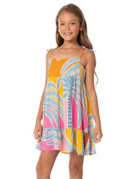  Foto de Jungle Whisper Martina Girls Short Dress by Maaji - Ropa De Playa Para Niñas - Niñas