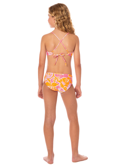 Thumbnail - Maaji Flamingo Glow Nalani Girls Bikini Set  - 5