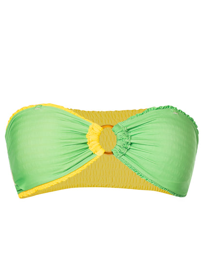 Thumbnail - Bikini Top de Maaji -  Maaji Tiki Rush Cally Solid Strapless Bandeau Bikini Top - Categoría: Ropa, Vestidos de baño - 13