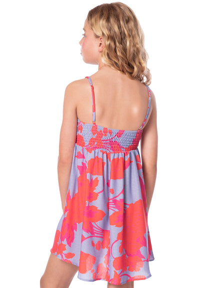 Thumbnail - girls beachwear from Maaji – Lavender Dream Valu Girls Short Dress – Category: Apparel , Accessories Clothing - 2