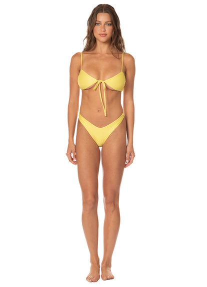  Foto de Sunbeam Glow Dubai Front Tie Bralette Bikini Top by Maaji - Tops - Vestidos de Baño