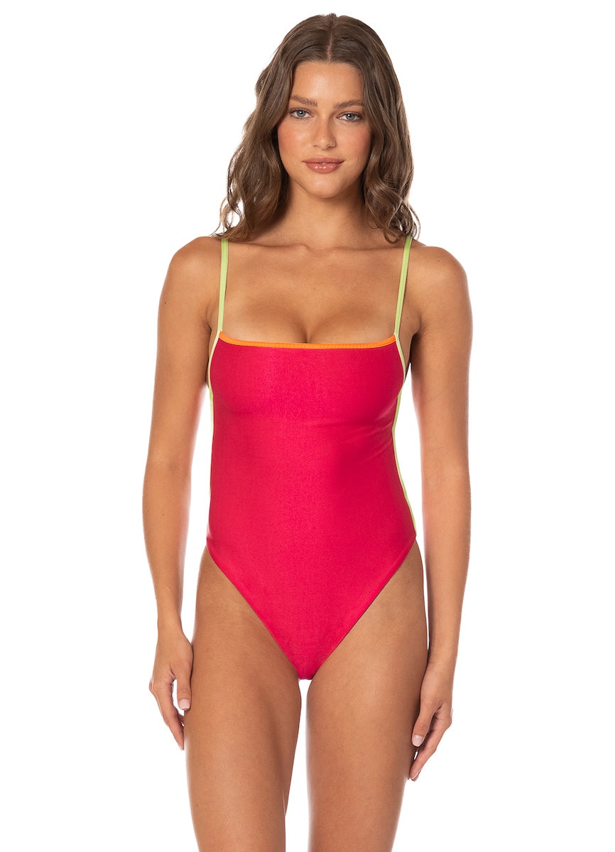 Foto de Sundazed Genova Cheeky Cut Classic One Piece by Maaji - Enteros - Vestidos de Baño
