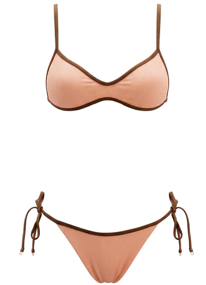  Foto de Papaya Sunset Bari Classic Bralette Bikini Top by Maaji - Tops - Vestidos de Baño