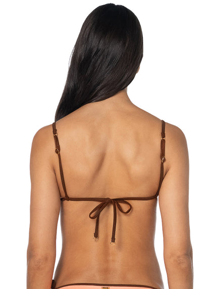  Foto de Papaya Sunset Bari Classic Bralette Bikini Top by Maaji - Tops - Vestidos de Baño