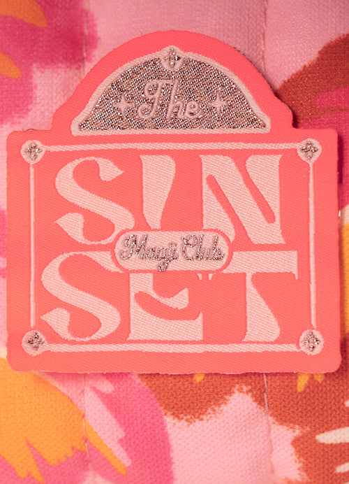 Alternative image -  Maaji Pink Palms Augusta Small Pocket Pockets