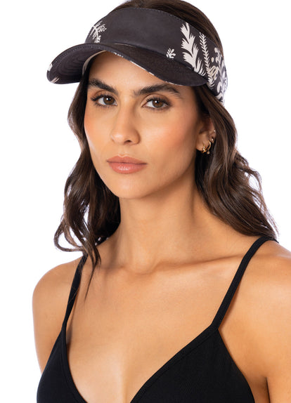  Maaji Midnight Palm Sunny Visor 