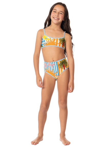 Thumbnail - Foto de Beach Static Anse Girls Bikini Set by Maaji - Vestidos De Baño Para Niñas - Niñas - 5