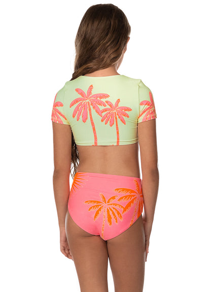  Foto de Palm & Sun Sunzy Girls Bikini Set by Maaji - Vestidos De Baño Para Niñas - Niñas