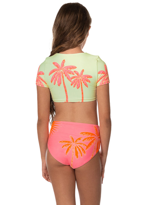Hover image -  Foto de Palm & Sun Sunzy Girls Bikini Set by Maaji - Vestidos De Baño Para Niñas - Niñas