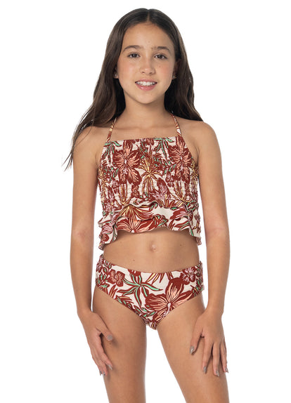  Foto de Tropical Heat Wavelet Girls Bikini Set by Maaji - Vestidos De Baño Para Niñas - Niñas