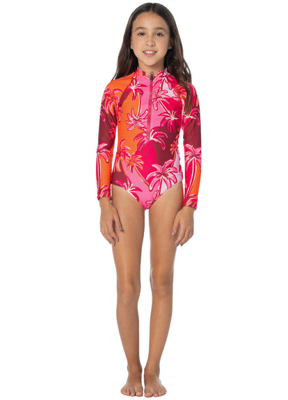 Thumbnail - Foto de Romantic Tapestry Sweetsea Girls One Piece Set by Maaji - Vestidos De Baño Para Niñas - Niñas - 4