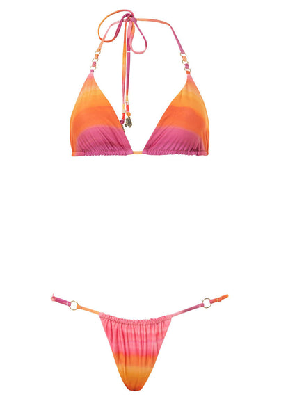 Thumbnail - Maaji Sunrise Dye Circlet Single Strap Bikini Bottom - 8
