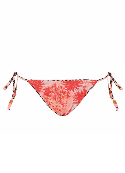 Thumbnail - Maaji Coral Panther Sunning Tie Side Bikini Bottom - 7