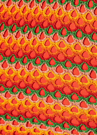 Thumbnail - Maaji Jamaican Tropics Sunning Low Rise Tie Side Bikini Bottom - 12