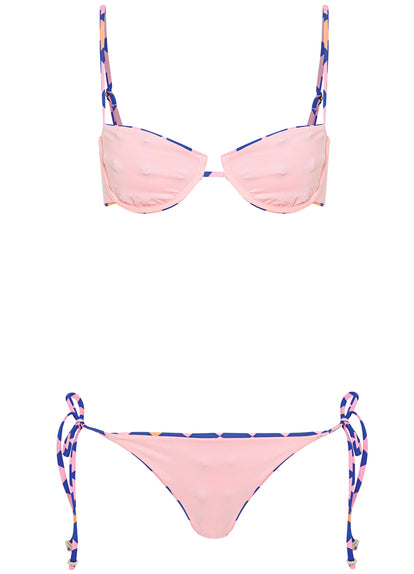 Thumbnail - Maaji Like A Diamond Sunning Low Rise Tie Side Bikini Bottom - 12