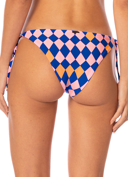  Maaji Like A Diamond Sunning Low Rise Tie Side Bikini Bottom