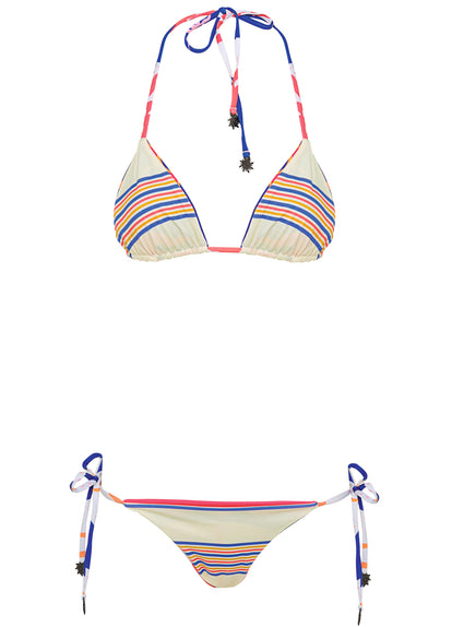  Maaji Sunlit Bloom Sunning Low Rise Tie Side Bikini Bottom