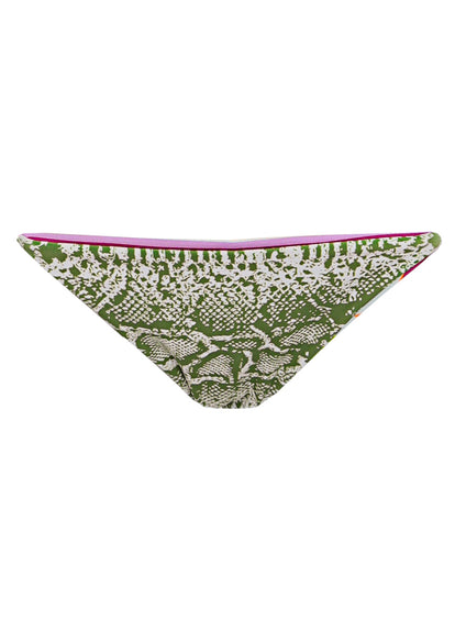 Thumbnail - Maaji Moroccan Palm Sunning Low Rise Tie Side Bikini Bottom - 10