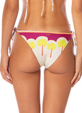 Maaji Moroccan Palm Sunning Low Rise Tie Side Bikini Bottom
