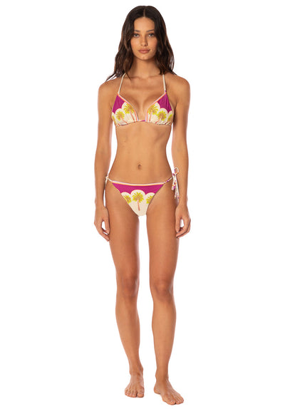 Thumbnail - Maaji Moroccan Palm Sunning Low Rise Tie Side Bikini Bottom - 6