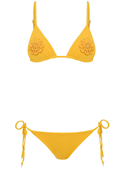 Thumbnail - Maaji Sunburst Sunning Low Rise Tie Side Bikini Bottom - 10