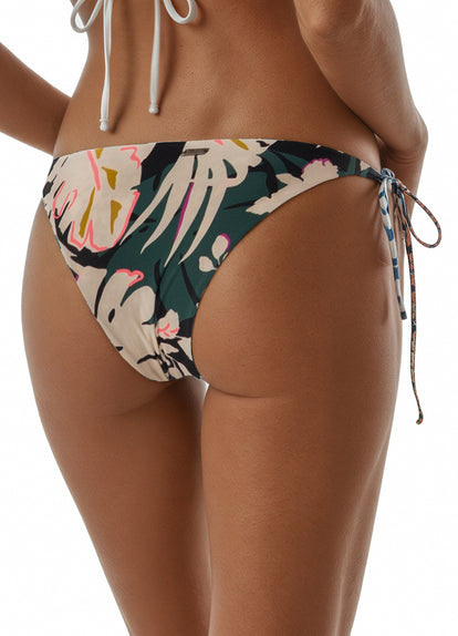  Foto de Tropical Leaves Sunning Low Rise Tie Side Bikini Bottom by Maaji - Panties - Vestidos de Baño