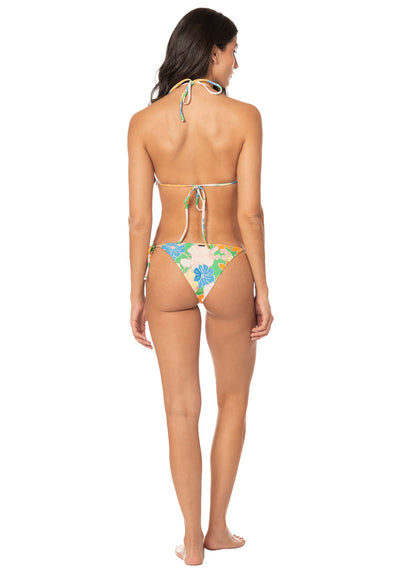 Thumbnail - Foto de Tropic Lei Sunning Low Rise Tie Side  Bikini Bottom by Maaji - Panties - Vestidos de Baño - 5