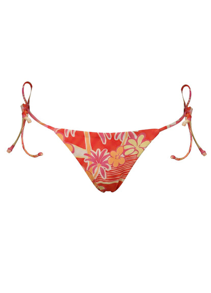  Maaji Hidden Lagoon Sunning Low Rise Tie Side Bikini Bottom