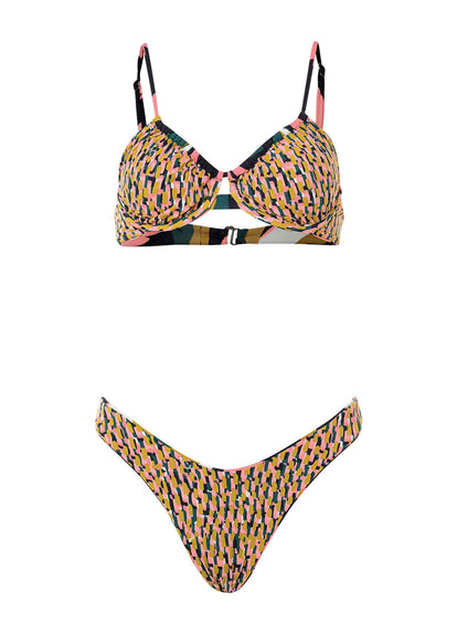  Maaji Lush Leaves Jady Unmolded Underwire Bikini Top