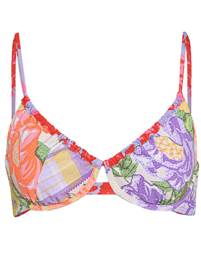 Thumbnail - Maaji Lavender Dream Jady Unmolded Underwire Bikini Top - 11